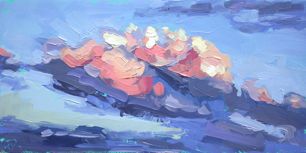 evening clouds