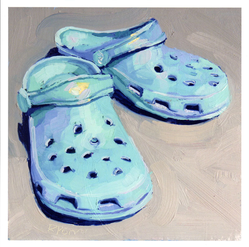 crocs - print