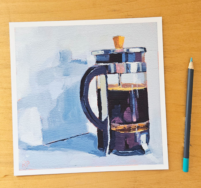 quiet morning - print