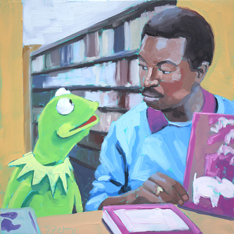 LeVar and Kermit