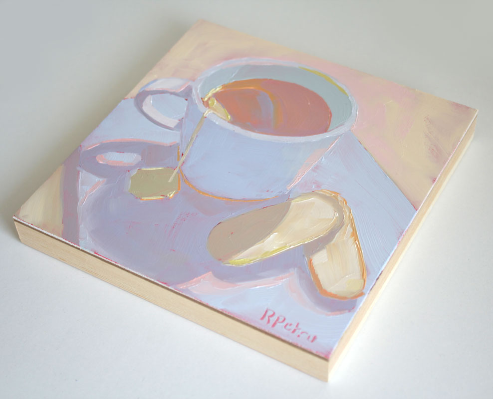 tea and cookies (high key)
