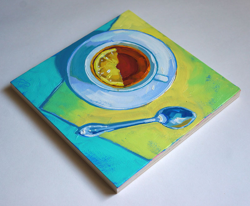 tea with lemon