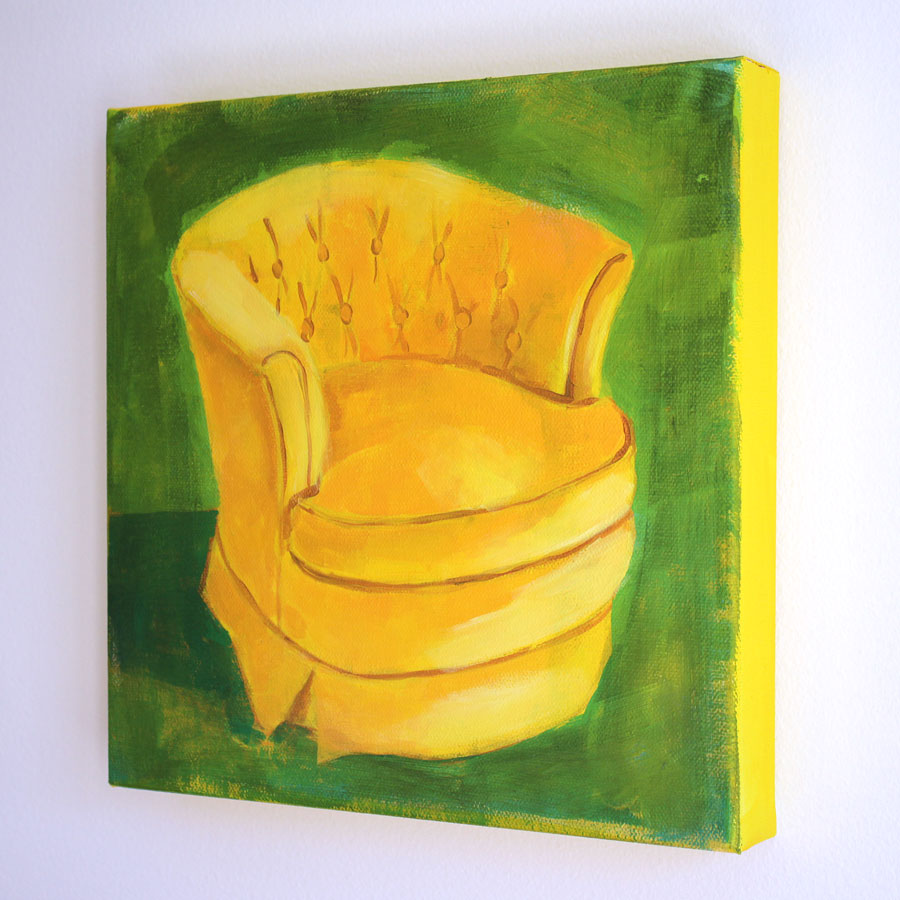 yellow chair