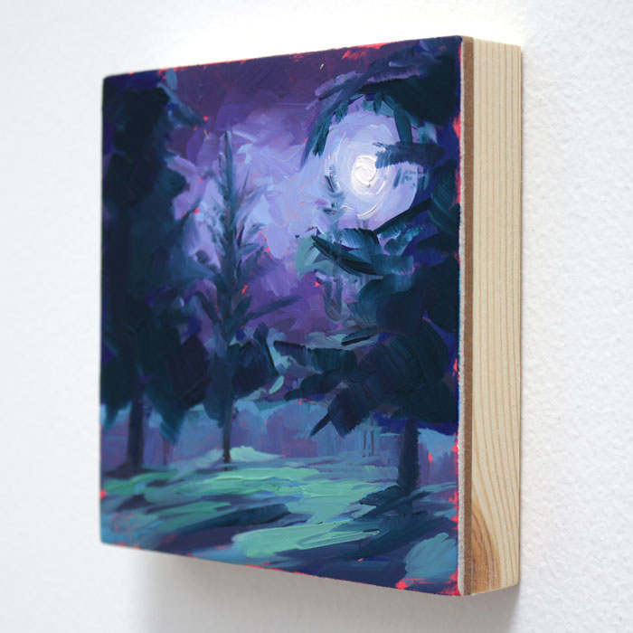 forest nocturne study