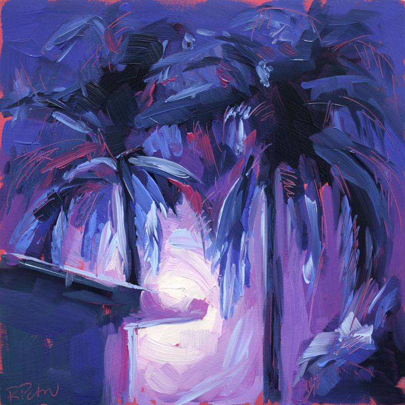 two palms nocturne