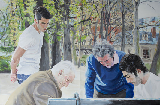 Chess Players, Luxembourg Garden, Paris