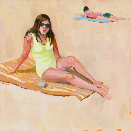 toes in the sand