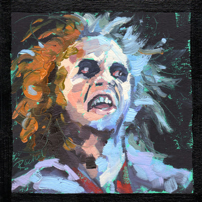 Beetlejuice mini paintings on paper