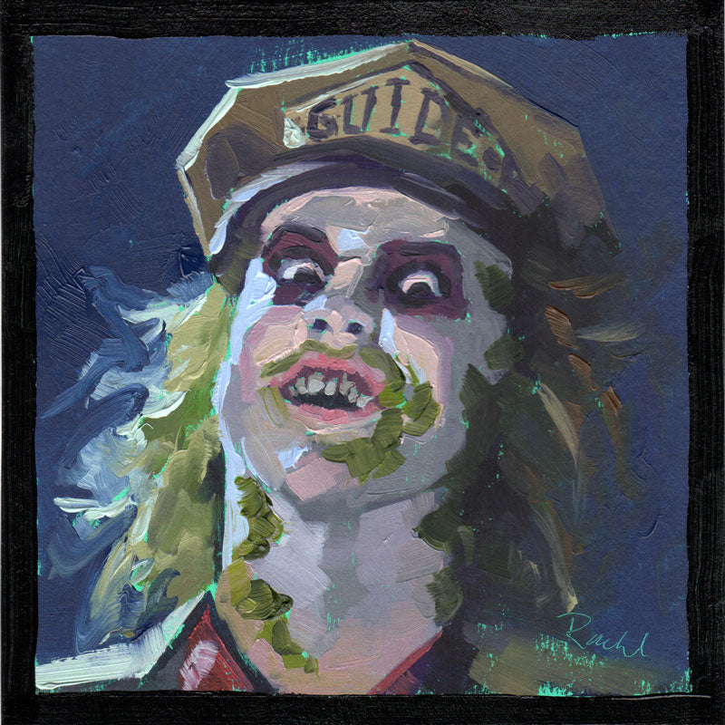 Beetlejuice mini paintings on paper