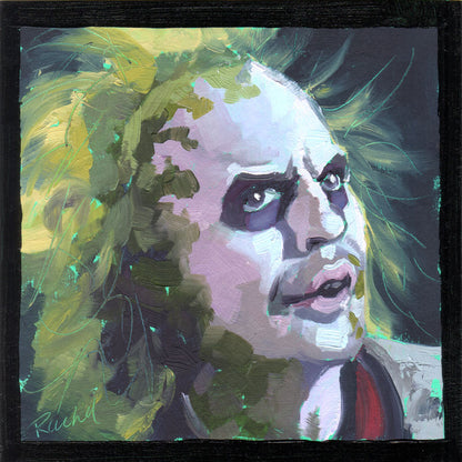 Beetlejuice mini paintings on paper