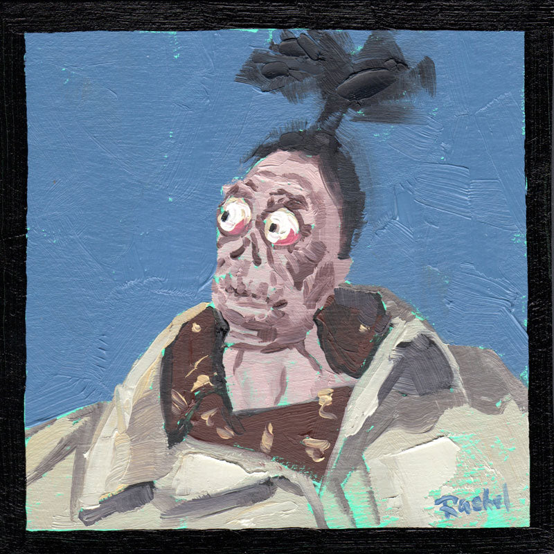 Beetlejuice mini paintings on paper