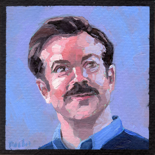 Ted Lasso - mini paintings on paper