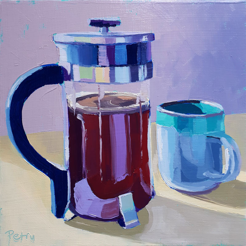 french press brewing