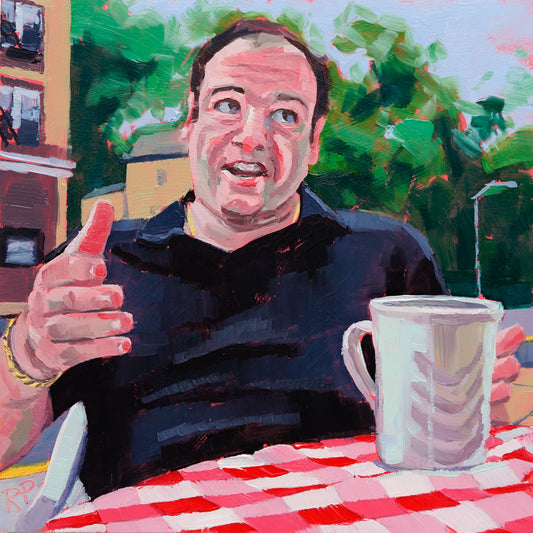 Sopranos-two paintings